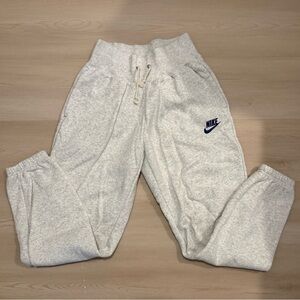 Nike Light Gray Jogger Sweatpants